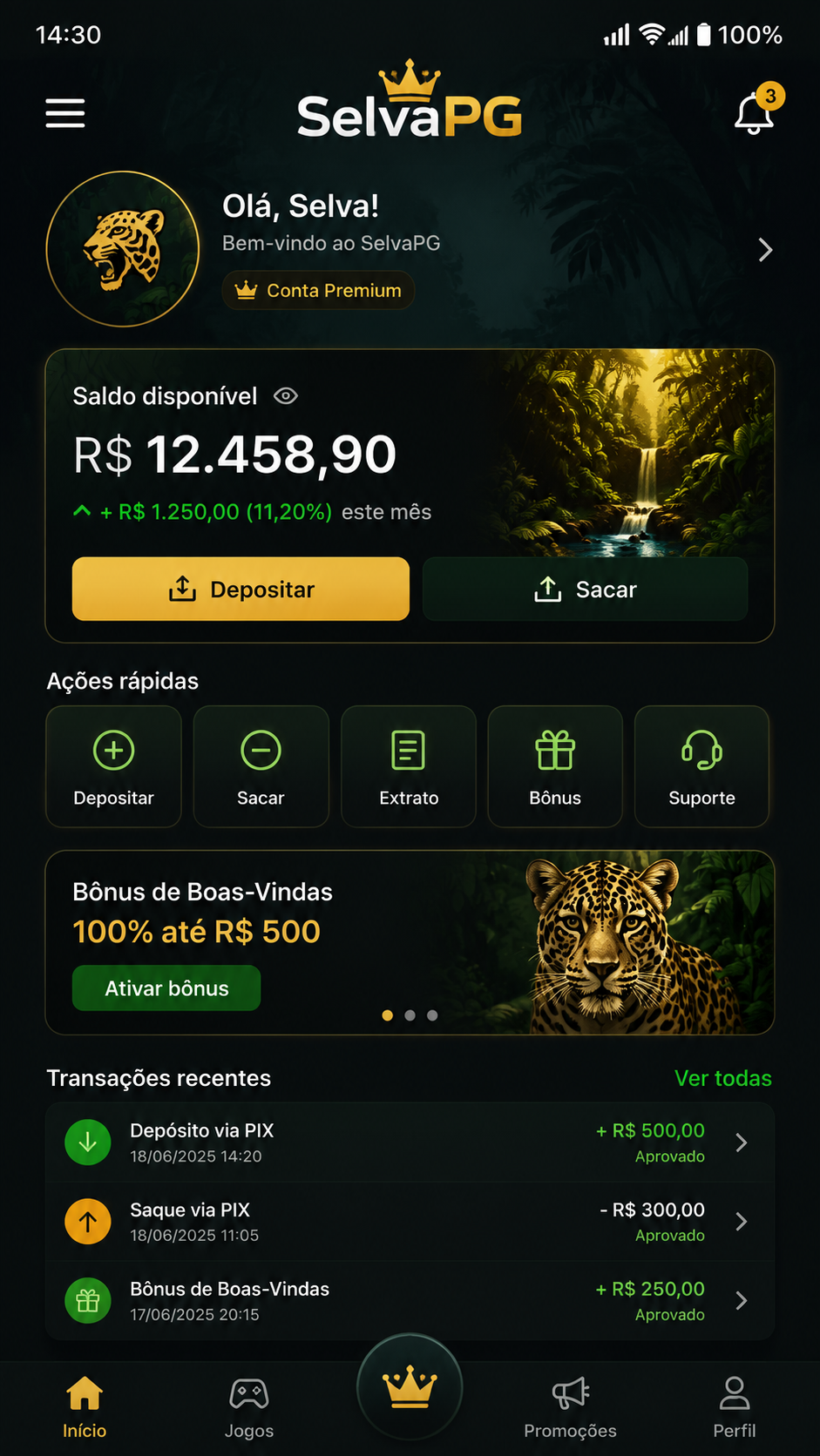 SelvaPG screenshot