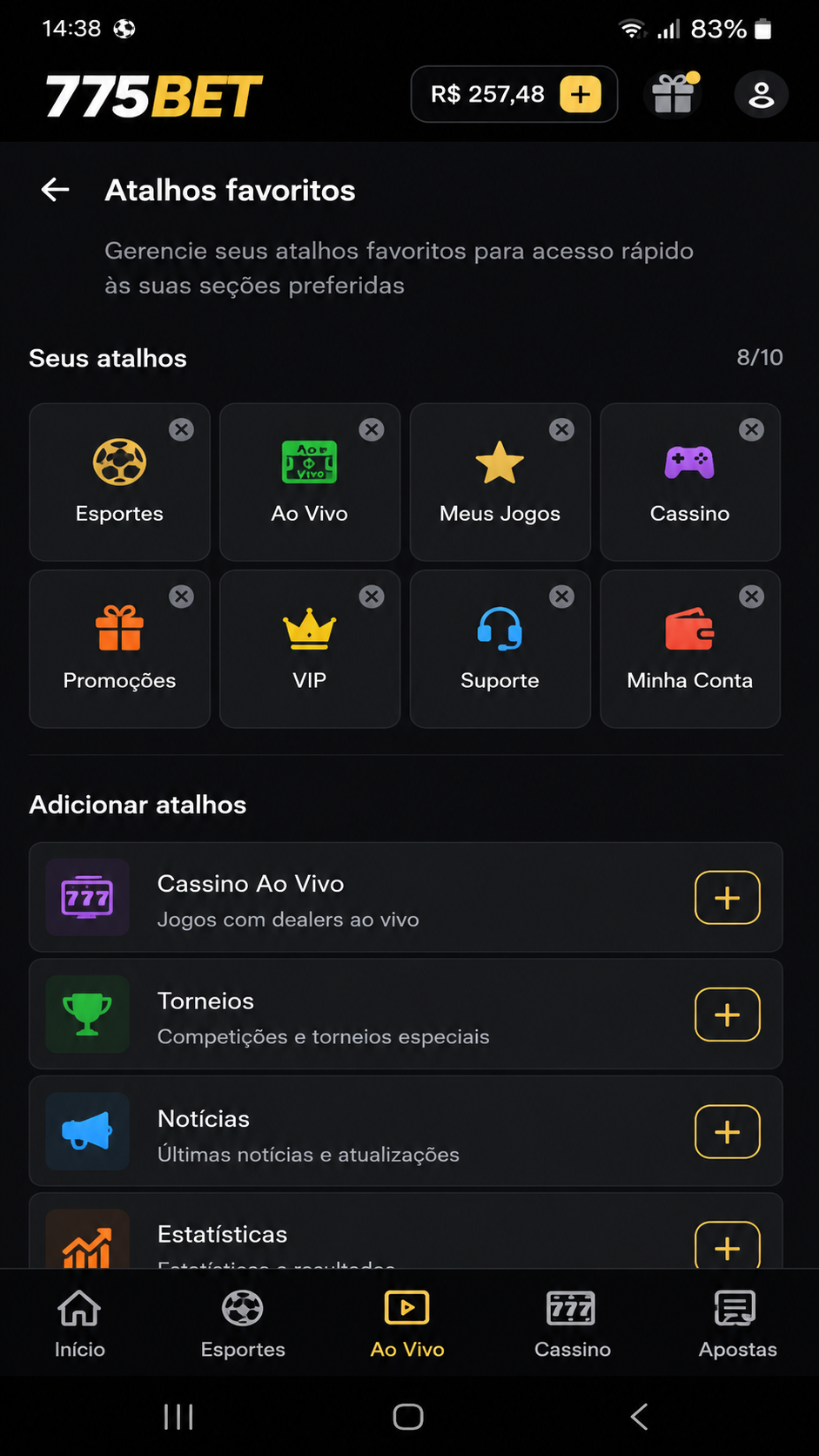 775bet screenshot